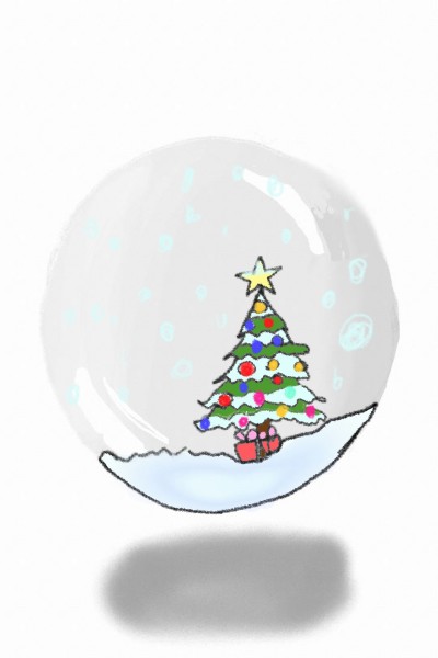 snowy Christmas  | .ROSE_JIA. | Digital Drawing | PENUP
