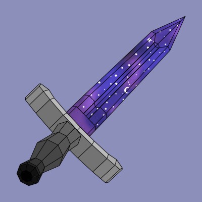 Galaxy Sword | RippledSun | Digital Drawing | PENUP