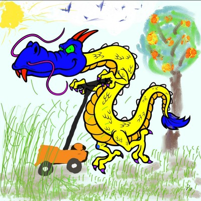 The Dragon's Garden | Eric | Digital Drawing | PENUP