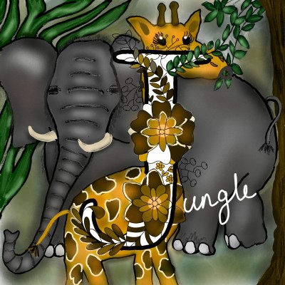 JungleBuddies | j.a.c | Digital Drawing | PENUP