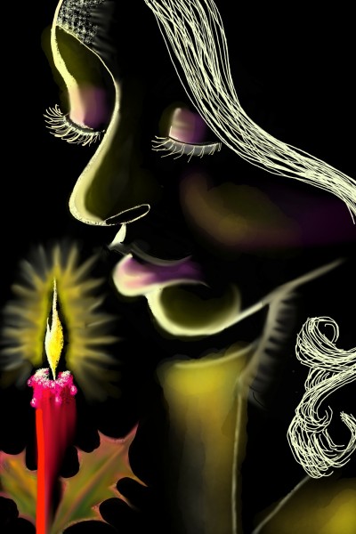Candle light - the gift of light | Rachel | Digital Drawing | PENUP