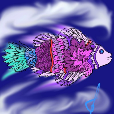 рыбка | Ihtik | Digital Drawing | PENUP