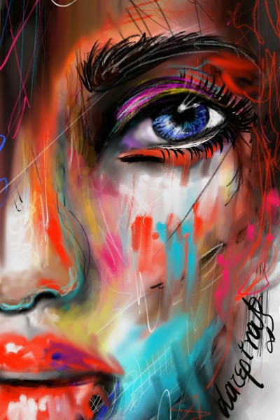 game with colors in your face | Katerina78 | Digital Drawing | PENUP