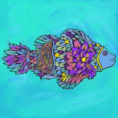 Fisken  | ForfunaAngel | Digital Drawing | PENUP
