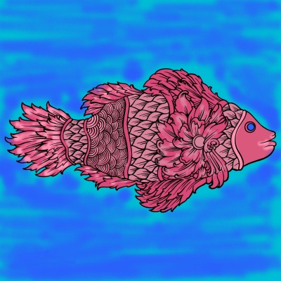 pesce | Mary | Digital Drawing | PENUP