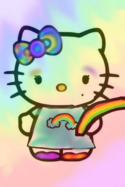 rainbow kitty | Jit | Digital Drawing | PENUP