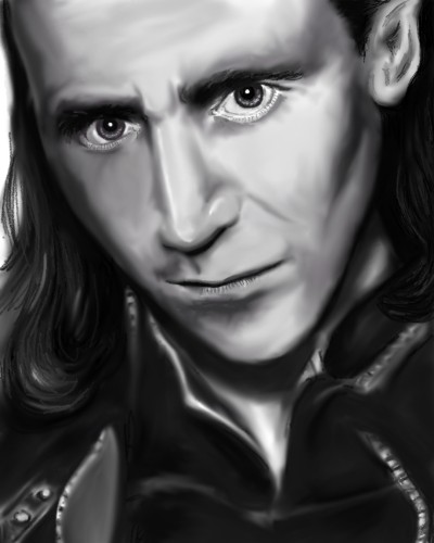 Loki portrait Tom Hiddleston  | Retratarte | Digital Drawing | PENUP