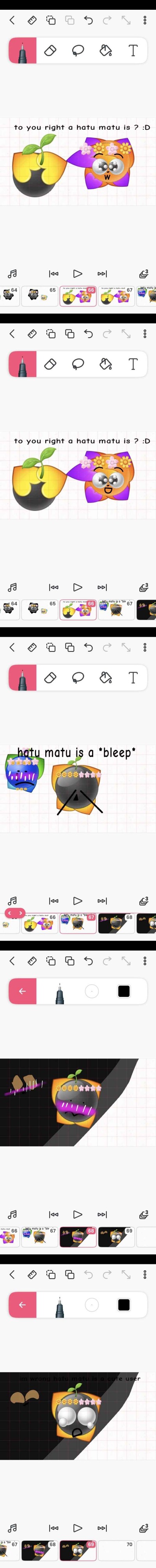 hatu matu is *bleep* :_V | -Lind0._.uwu- | Digital Drawing | PENUP