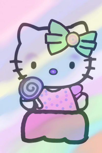 candy kitty | Jit | Digital Drawing | PENUP