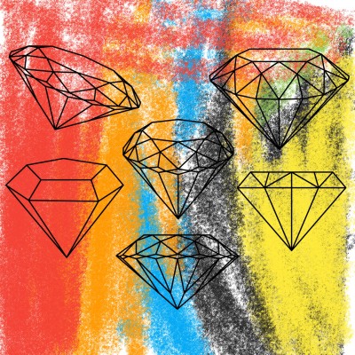 다이아몬드 | SunnyBunny | Digital Drawing | PENUP