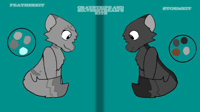 Featherkit and Stormkit Refrence free to use | _Creami_ | Digital Drawing | PENUP