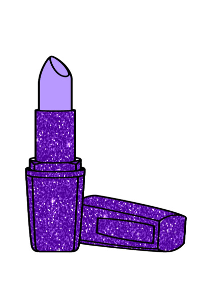 Purple  Lipstick | Gaycouple | Digital Drawing | PENUP