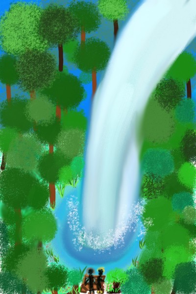 water fall | sarel | Digital Drawing | PENUP