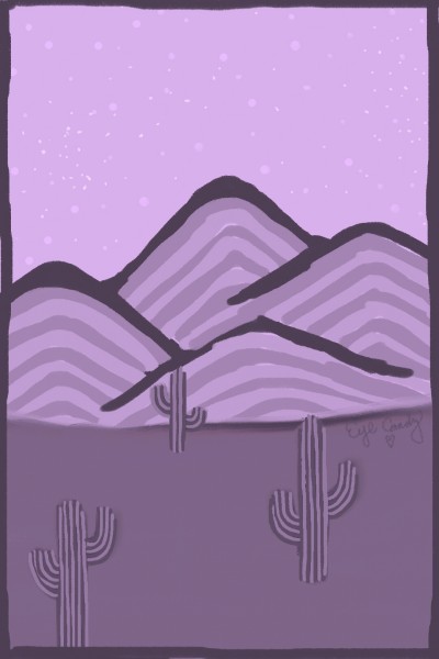 Purple Mountains' Majesty | .-.-.A.L.B.-.-. | Digital Drawing | PENUP