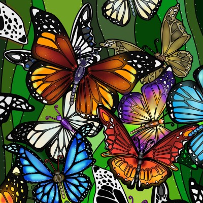 나비(butterfly) | yoonjungsun | Digital Drawing | PENUP