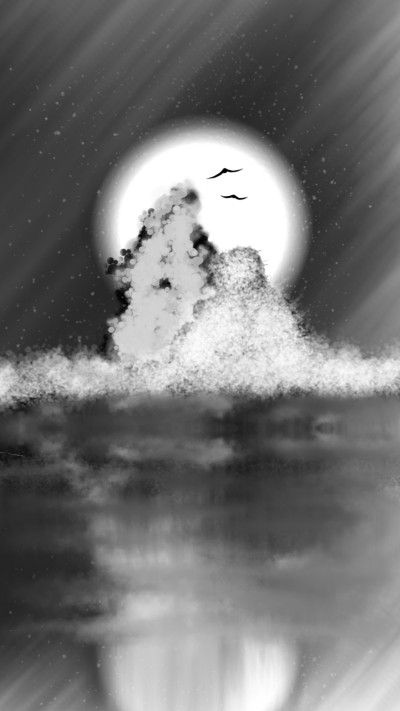 Winter lake | aiR | Digital Drawing | PENUP