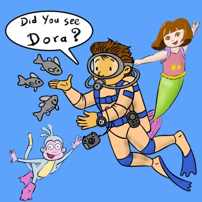 Diego looking for Dora  | J-O-C | Digital Drawing | PENUP
