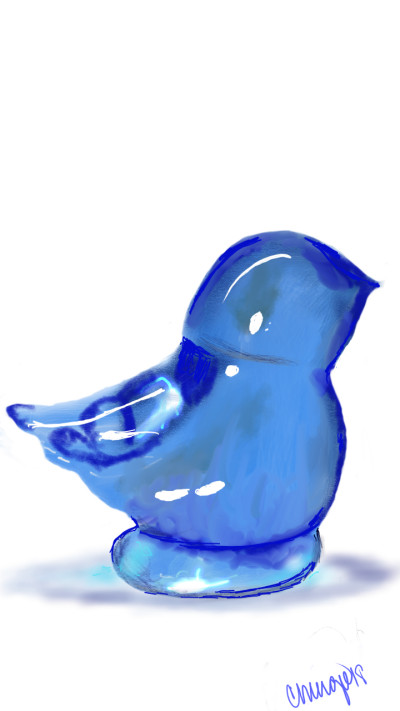 Blue Bird of Happiness | Cmingo417 | Digital Drawing | PENUP