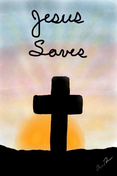 Jesus saves  | Davisdesigns | Digital Drawing | PENUP