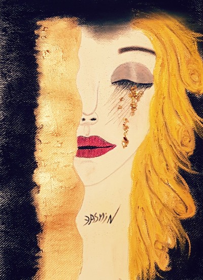 golden tears  | Jasmine_arts | Digital Drawing | PENUP