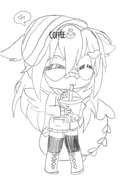 Coffe is just wow xD | ItsWaffle | Digital Drawing | PENUP
