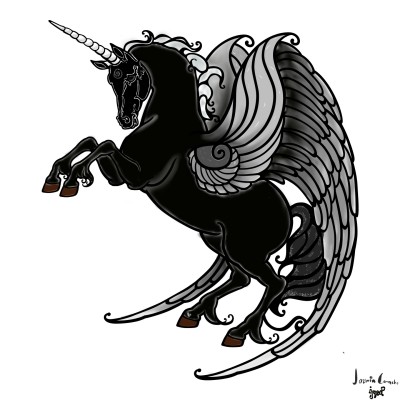 unicorn shadows | jazmincamacho | Digital Drawing | PENUP