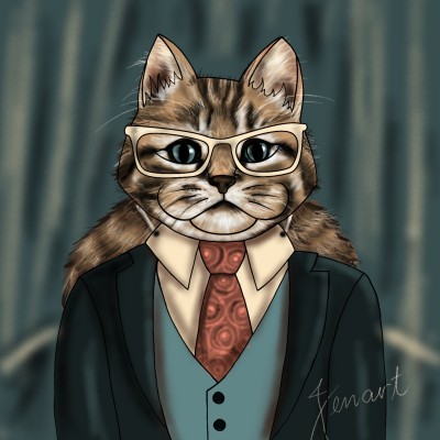 Dress up your Cat Day - Winner | jenart | Digital Drawing | PENUP