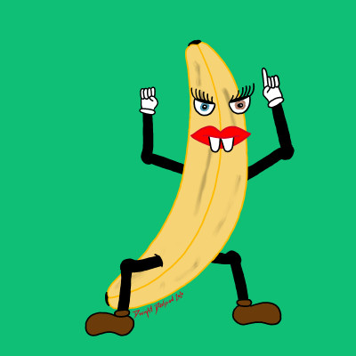 Banana gone bad  | Dwight | Digital Drawing | PENUP
