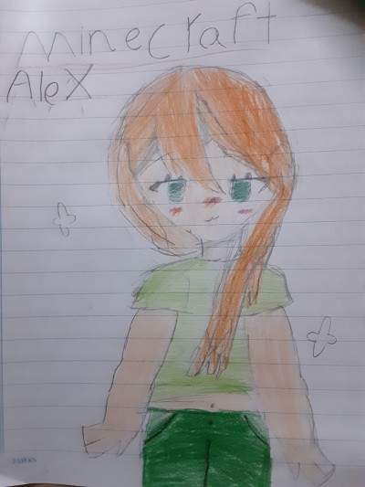 my best freinds alex drawing | Hana7786 | Digital Drawing | PENUP
