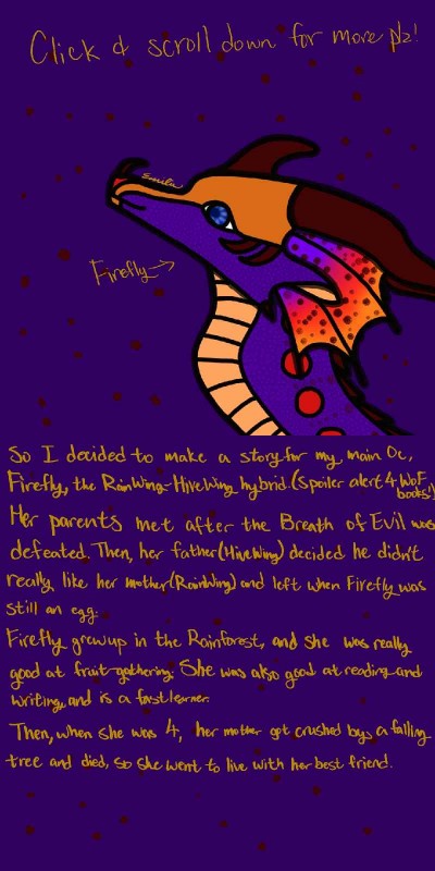 Firefly's (kinda boring) Story | EmilieBeanBean | Digital Drawing | PENUP