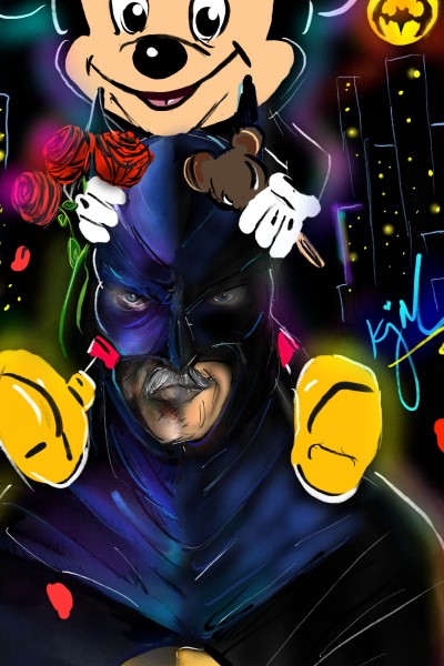 batman takes a break z3dmax remix | kitt | Digital Drawing | PENUP