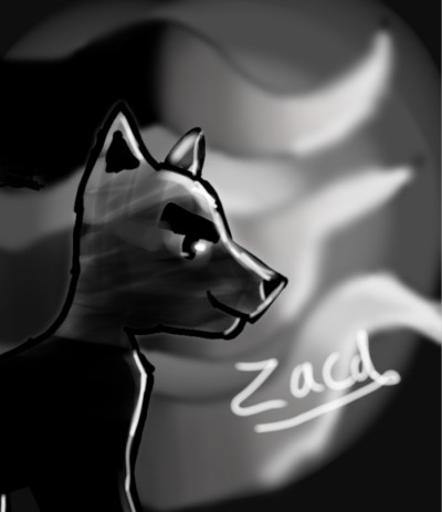 da black dog | ZaCd | Digital Drawing | PENUP