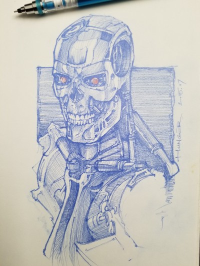 Terminator T-800 | Hunger_art | Digital Drawing | PENUP