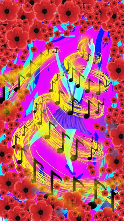 dance in feels of music | ClirimReka | Digital Drawing | PENUP
