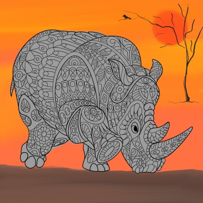 Coloring Digital Drawing | khushi1429 | PENUP