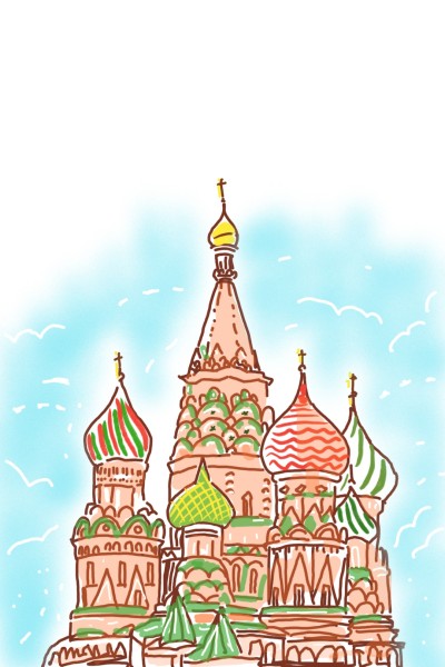 Russian Architecture  | Sylvia | Digital Drawing | PENUP