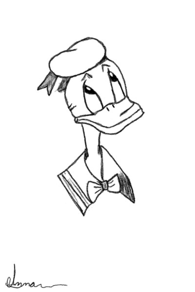 Donald Duck | Anna | Digital Drawing | PENUP