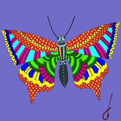 бабочка | Ihtik | Digital Drawing | PENUP