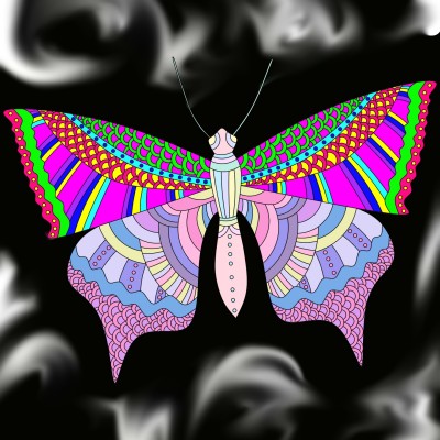 Butterfly | Skip4r | Digital Drawing | PENUP