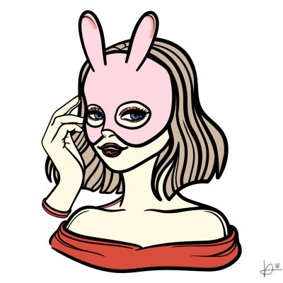 나를 유혹하는 토끼 가면을 쓴 여인 | sohyun0801 | Digital Drawing | PENUP
