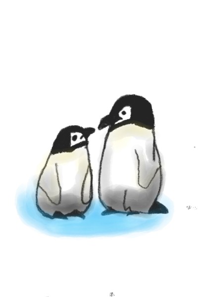 Penguins Drawing! | Muniba | Digital Drawing | PENUP