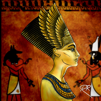 Nefertiti | Rainish | Digital Drawing | PENUP