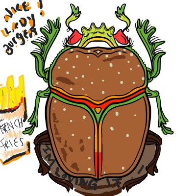 nice lady burger | Junaisy | Digital Drawing | PENUP