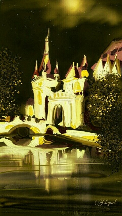 yellow castle | Nigart | Digital Drawing | PENUP