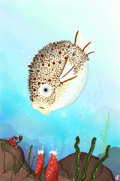 Under The Sea#2 | Zany.Brain | Digital Drawing | PENUP
