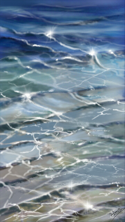 Sea reflections  | Abex | Digital Drawing | PENUP