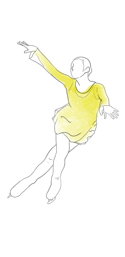 figure skating | Boucle | Digital Drawing | PENUP