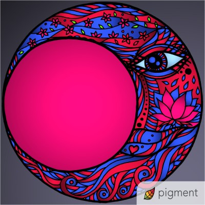 red and blue and pink  | shawnsmith | Digital Drawing | PENUP