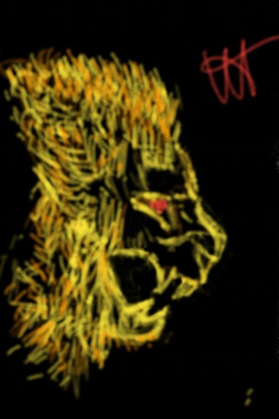 Lion  | Tek | Digital Drawing | PENUP
