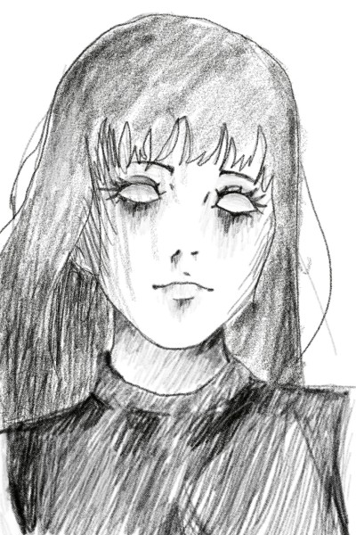 Horror Sketch ( digital) | MelodyDoesArt | Digital Drawing | PENUP